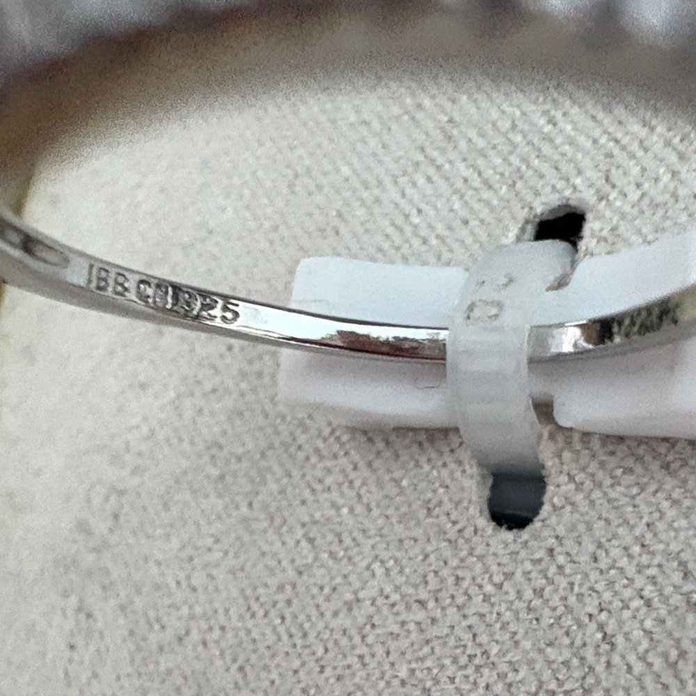 Chic Butterfly CZ Gemstone Ring in Sterling Silver - Picture 5 of 6